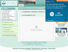 Tablet Screenshot of chic-cm.fr